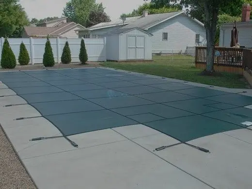 Price Drop GLI 20-1632RE-CES48-SAP-GRN GLI Mesh Safety Cover 16' x 32' Rectangle CES 4 x 8