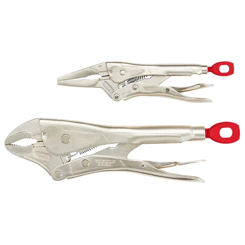 Milwaukee 48-22-3602 2 Pc Locking Pliers Set Affordable