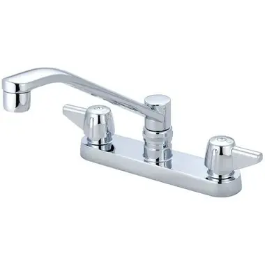 Central Brass 0127-A Kitchen Faucet 6 Inch 2 Lever ADA Limited Time