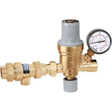 Caleffi 573017A Autofill Assembly Combo With Backflow Preventer 1/2 Inch Press Union X FNPT Brass Limited Offer