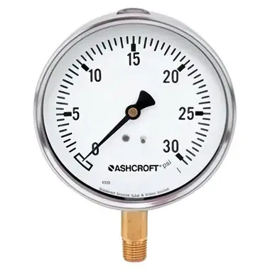 Ashcroft 631008AL02LVAC/30 Pressure Gauge Direct From Factory