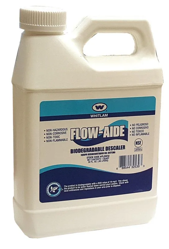 Trusted Brand Whitlam FLOW1 Flow-Aide 1 Gal Hydronic System Cleaner