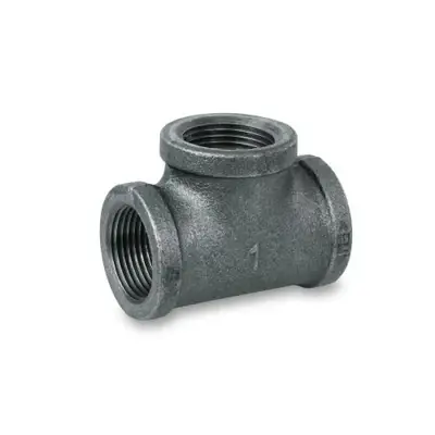 Everflow BMTE0112 Black Tee 1-1/2 Trending
