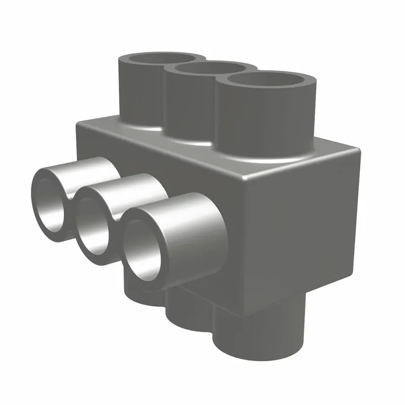 BURNDY 1PLD42 Al Multi-Port Distribution Tap Connectors, 2 Ports, 600 V Hot Picks