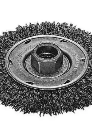 Top Pick Milwaukee 48-52-5070 Wheel Brush - 4 in Dia - 5/8-11 - 0.012 - 0.014 in Crimped Radial Wire