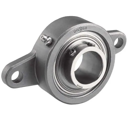 New Arrival Dodge F2B-SCEZ-35M-SHSS Stainless Steel Greasable 2-Bolt Flange Unit
