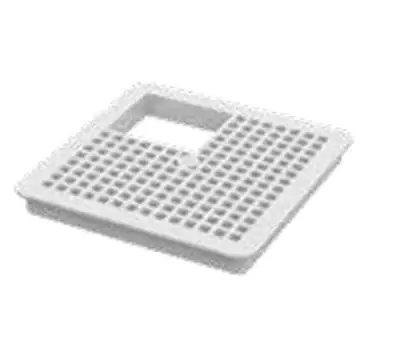 Sale JAY R. SMITH 305-13 12 in. PVC Square Grate for PVCeptor Reservoir Dog Sanitary Floor Sink