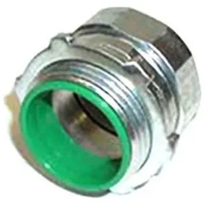 Bridgeport Fittings 250-USI American-Made Compression Connector Steel Insulated 105° C EMT Conduit 1/2 in. Discount