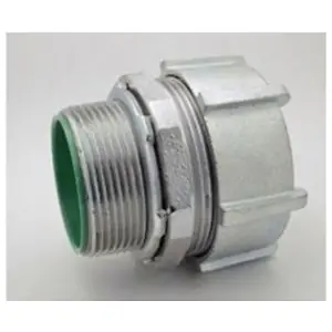 Bridgeport Fittings 259-USI American-Made Compression Connector Malleable Iron Insulated 105 Degree C EMT Conduit 4 in. Best Seller