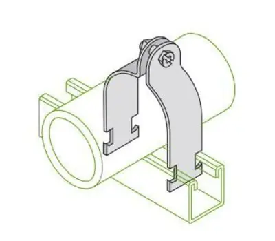 PHOENIX SUPPORT SYSTEMS SCC0100CP 1 in. Zinc Dichromate Copper Tubing Strut Clamp Replacement MPN Buy Online