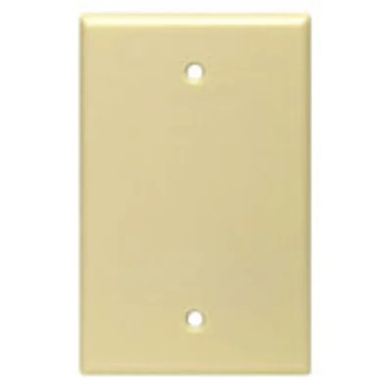 Hot Deal Leviton PJ13 1-Gang Blank Wallplate Midway Size Replacement MPN