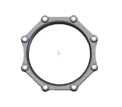 Professional Grade SIGMA DGP8 8 in Ductile Iron Compact Mechanical Joint Gland Pack