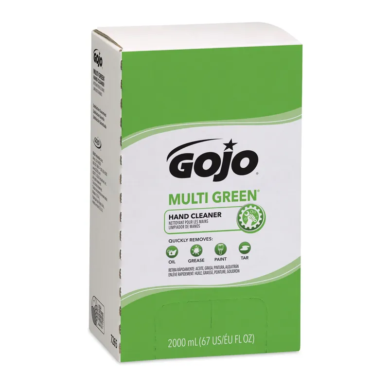Authentic Gojo 7265-04 Multi Green Hand Cleaner 2000 mL Refill