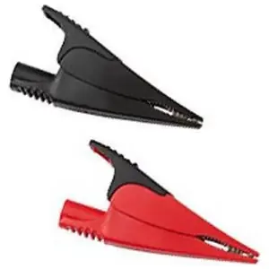 Deal Fluke AC285 SureGrip Large Alligator Clip, CAT IV 600 V; CAT III 1000 V, 10 A Rating