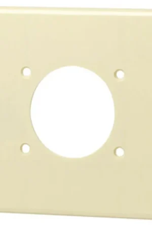Trending Leviton 80526-I 2-Gang Flush Mount 2.15-Inch Diameter, Device Receptacle Wallplate, Midway Size, Ivory