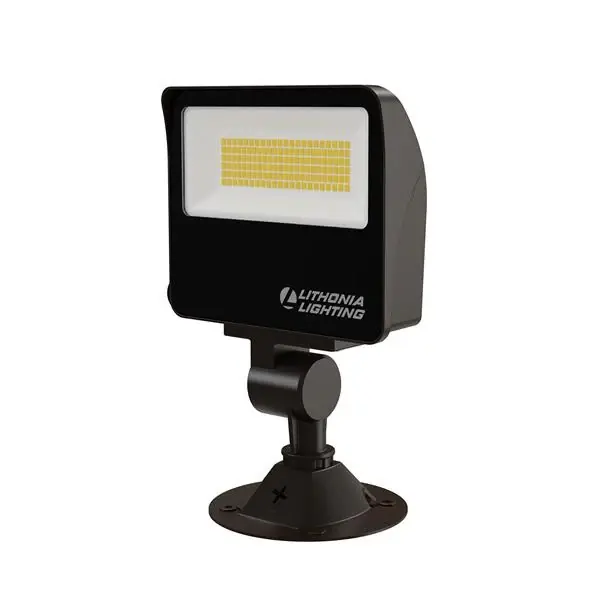 Direct From Factory Lithonia Lighting ESXF1 P0 SWW2 THK DDB LED Floodlight 2500 Lumin Selectable CCT Photocell 277 VAC