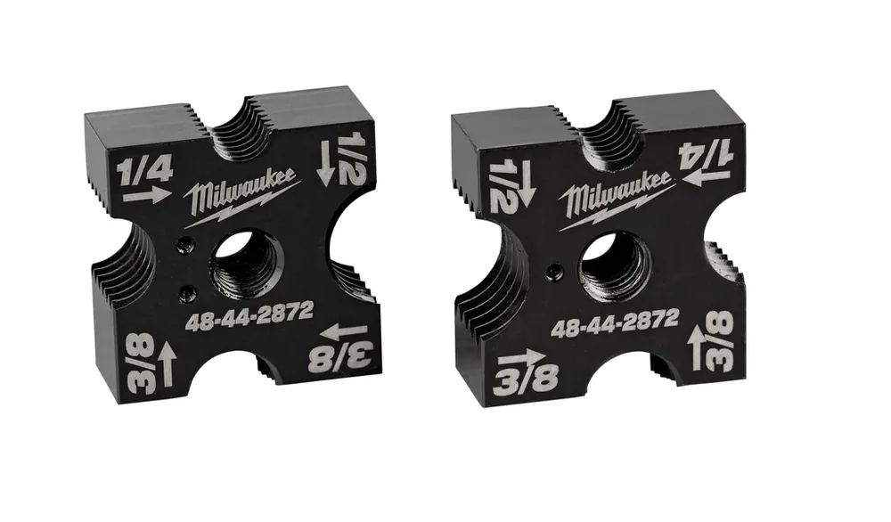 Top Pick Milwaukee 48-44-2872 1/4, 3/8, 1/2 Replacement Cutting Die Set