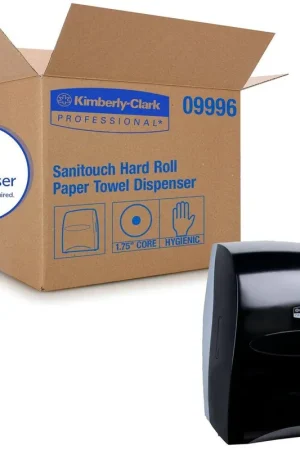 Holiday Sale Kimberly Clark 09996 In-Sight Sanitouch Touch-Free Dispensing Hard Roll Towel Dispenser