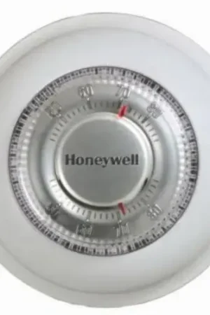 Ademco T87N1000/U Honeywell Round Thermostat, Relay, Terminal Designations: R, RC, W, Y, G, O, B Latest